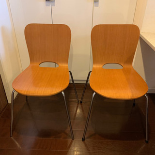 ダイニングチェア　2脚セット（1脚も可）NOCE ノーチェ　購入チェア