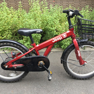 18インチのJeepの子供用自転車譲ります！