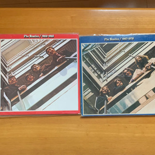 ビートルズ　レコード　赤盤　青盤