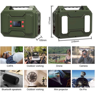 ポータブルバッテリー 67500mAh/250WH