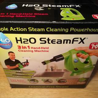 【お受け取り者決定】H2O SteamFX H2OスチーマーFX 蒸気洗浄機の画像