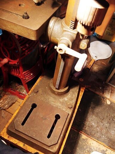 日立　電気ドリル　Electric Drill 13mm　Type BE-3600　swing 360mm　卓上ボール盤