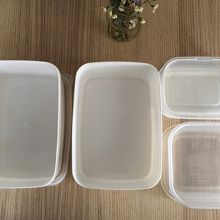 タッパー　ホワイトの画像