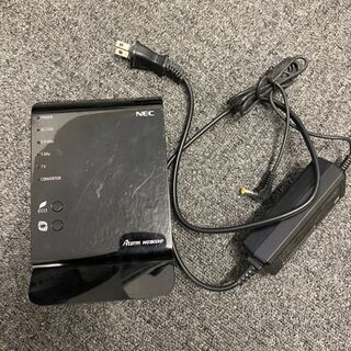 NEC wifiルーターの画像