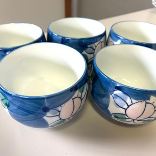 ★(取引成立)有田焼 湯呑み5個セット☆の画像