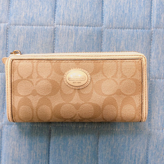 coach長財布