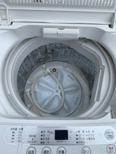 ヤマダ電機 2018年製 洗濯機 洗濯6kg ステンレス槽 防カビ ほぐし脱水 風乾燥 洗浄液濃度２段階洗い YWM-T60A1 