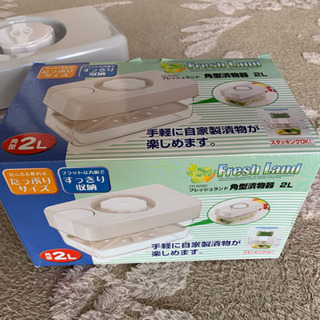 角型漬物器　2L  未使用の画像