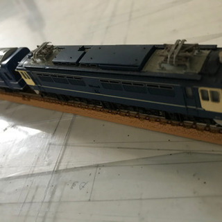 Nゲージ①　４両セット（青）　ジャンク品