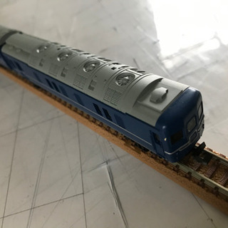 Nゲージ①　４両セット（青）　ジャンク品の画像