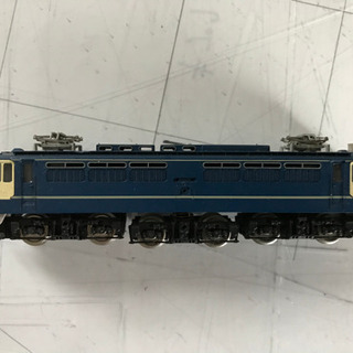 Nゲージ①　４両セット（青）　ジャンク品の画像