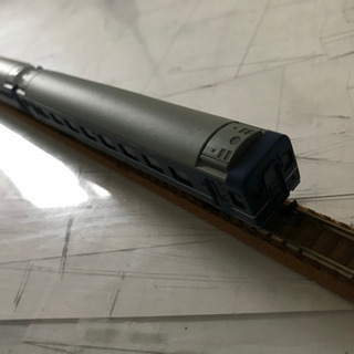 Nゲージ①　４両セット（青）　ジャンク品の画像