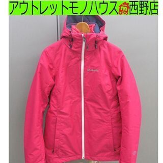 ▶オムニヒート ジャケット S ピンク Columbia インナー付き 美品 スキーウエア スノボウエア 女性用 コロンビア 札幌市西区西野