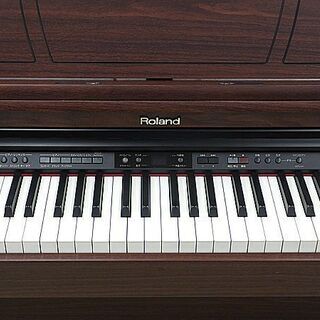 札幌市/清田区 Roland/ローランド 電子ピアノ HP205-GP マホガニー調仕上げ 88鍵PHAⅡ 09年製 イス付 動作品の画像