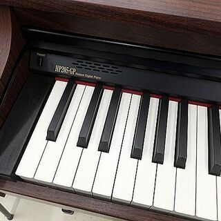 札幌市/清田区 Roland/ローランド 電子ピアノ HP205-GP マホガニー調仕上げ 88鍵PHAⅡ 09年製 イス付 動作品の画像