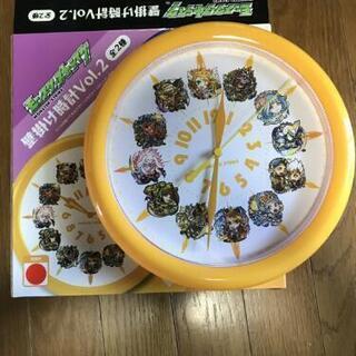 モンスターストライク 壁掛け時計 黄色