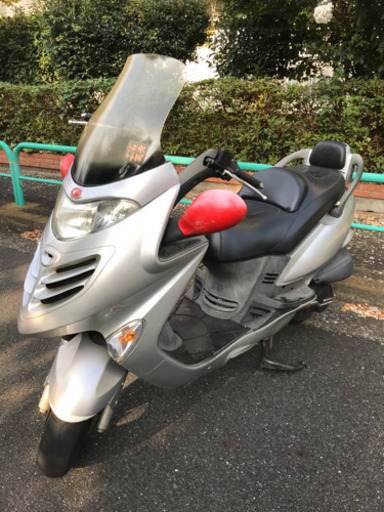 再再値下げ‼︎【特品】 キムコ グランディング 125 シルバー 4st