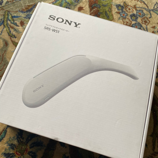 SONY ウェアラブルネックスピーカー SRS-WS1