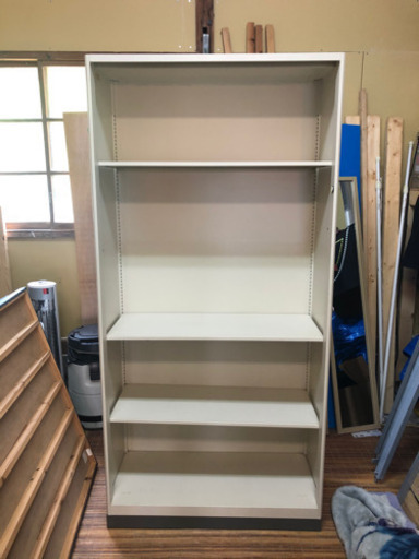 【リサイクルサービス八光　田上店　配達・設置OK】事務用　スチール棚