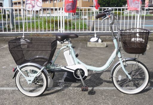ブリヂストン アシスタワゴン AW1C38 電動三輪 定価195,800円 自転車 16インチ