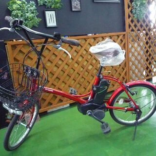 電動自転車 パナソニック 新基準 20インチ シュガードロップ オシャレ サドル新品 鍵2本付 中古 コロナ対策 通勤 通学 Panasonic 