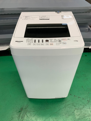 ⭐︎埼玉県八潮市より⭐︎未使用美品⭐︎2019年製 4.5kg 洗濯機 ハイセンス or ハイアール ②