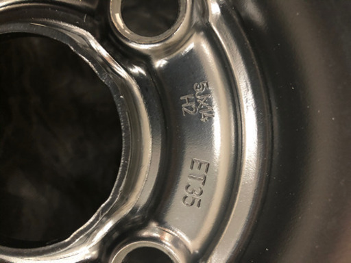 vw up !純正鉄ホイール4本