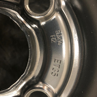 vw up !純正鉄ホイール4本の画像