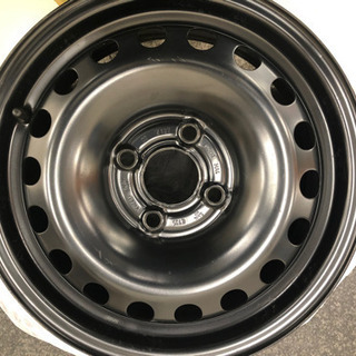 vw up !純正鉄ホイール4本の画像