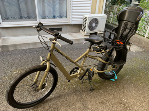 ８８サイクル パパチャリ ママチャリ OGKチャイルドシート付き