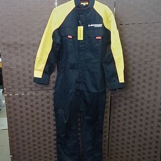 ☆ 新品 DUNLOP ダンロップ つなぎ 作業着 メンズ Lサイズ 自動車整備 札幌 北20条店の画像