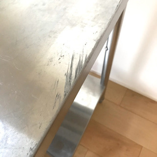 ステンレス作業台の画像