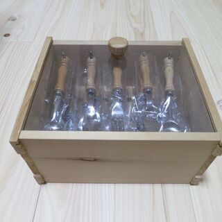 新品未使用💛tomiwoody💛ミニスプーン・ミニフォーク25本セットの画像