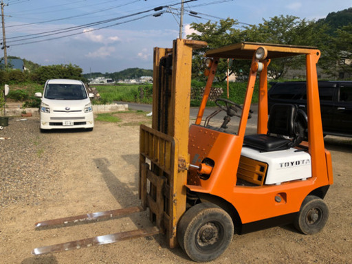 トヨタ　フォークリフト　1.4トン　9/6まで値下げ！！