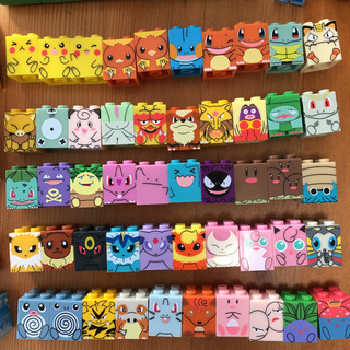 ポケモン　キャラブロックの画像