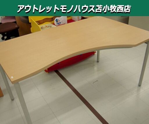 フリーデスク オフィスデスク 幅144×奥行90×高さ71㎝ 机 作業台 苫小牧西店