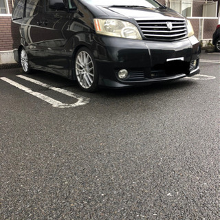 10系アルファード ローダウン サマータイヤ、スタッドレス付きの画像