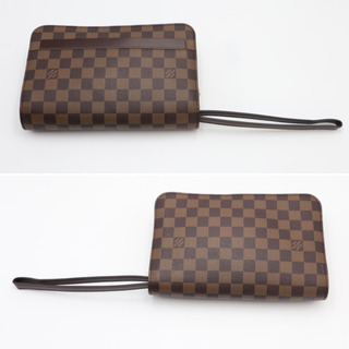 《LOUIS VUITTON/ダミエ サンルイ セカンドバッグ》ABランク 美品