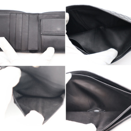 《GUCCI/マイクログッチシマ》ABランク 箱 袋 ブラック コンパクト 美品