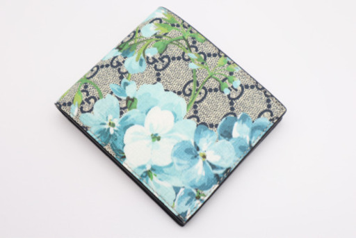 《GUCCI/GGブルームス PVC》Aランク ネイビー 箱 袋 未使用品 極美