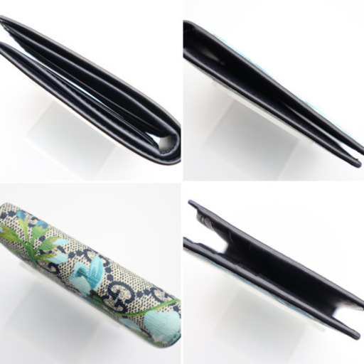 《GUCCI/GGブルームス PVC》Aランク ネイビー 箱 袋 未使用品 極美