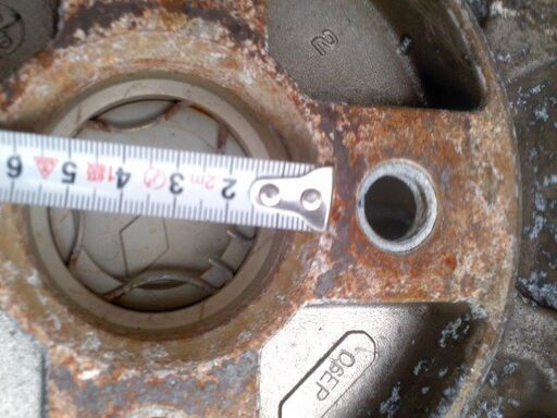 ご購入ありがとうございます　タイヤ無し！　三菱　ミツビシ　純正アルミ　１３インチ　４、５J　ピッチ１００　多数あります　現物確認OKです