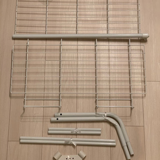 ニトリ　洗濯機ラック(6797WH)の画像