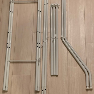 ニトリ　洗濯機ラック(6797WH)の画像