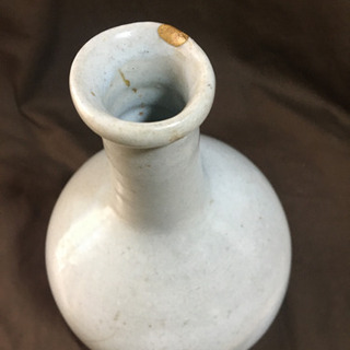 李朝 白磁 徳利の画像