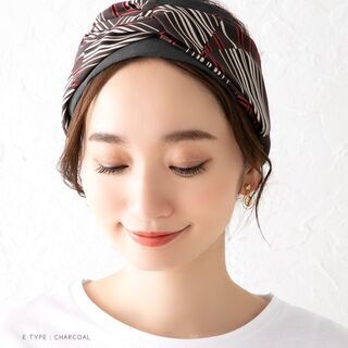 【新品】全20色② ヘアターバン ヘアバンド 幅広 レディース クロス ツイスト スカーフ マルチ 柄 エスニック 大人 ヘアアクセサリー 大人カジュアル 可愛い ブラウン グレー ブラック カーキ ベージュの画像