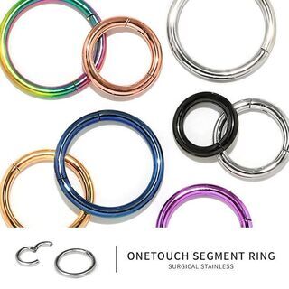 【新品】【太さ、内径、カラー選択可】ボディピアス キャッチレス ...