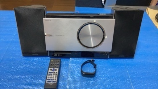 コンパクトステレオ　CD MDラジオ