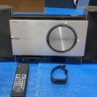 コンパクトステレオ　CD MDラジオ