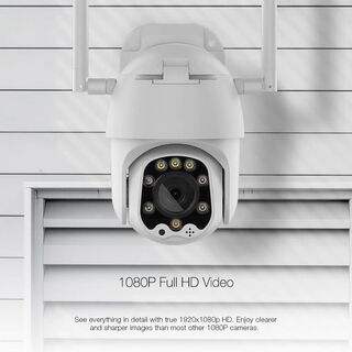 【決定済】防犯カメラ　高画質　防水防塵　WiFi接続　上下左右遠隔操作可能！！の画像